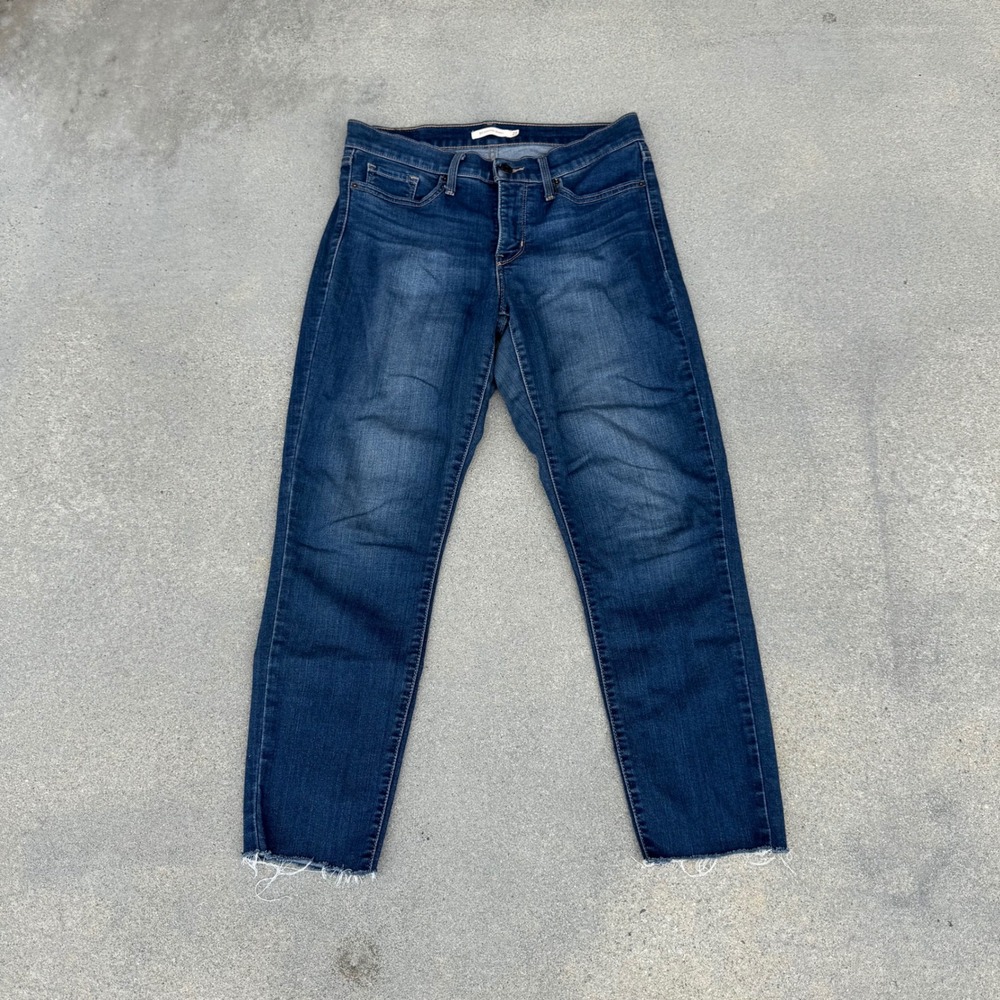 Levi's 311 Shaping Skinny Jeans Women 27 Dark Wash Denim